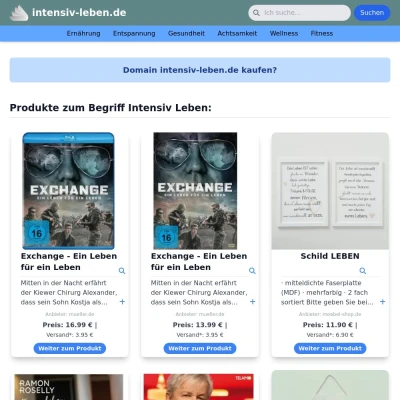 Screenshot intensiv-leben.de