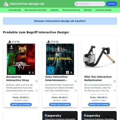Screenshot interactive-design.de