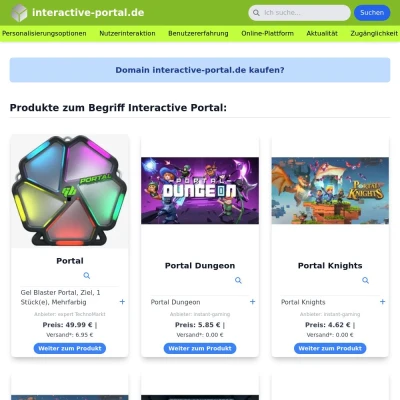 Screenshot interactive-portal.de