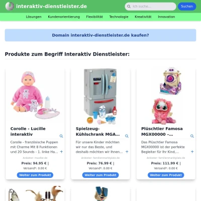 Screenshot interaktiv-dienstleister.de