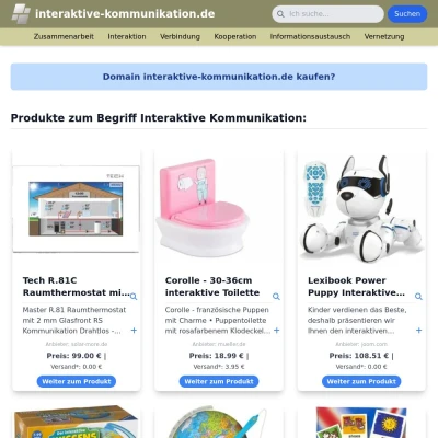 Screenshot interaktive-kommunikation.de