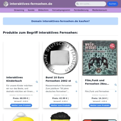 Screenshot interaktives-fernsehen.de