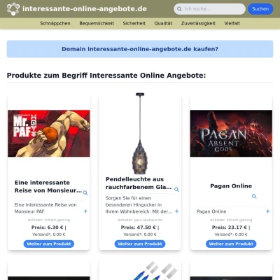 Screenshot interessante-online-angebote.de