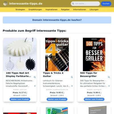 Screenshot interessante-tipps.de