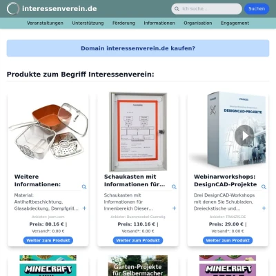 Screenshot interessenverein.de