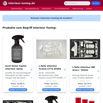 Screenshot interieur-tuning.de