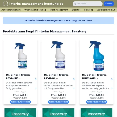 Screenshot interim-management-beratung.de