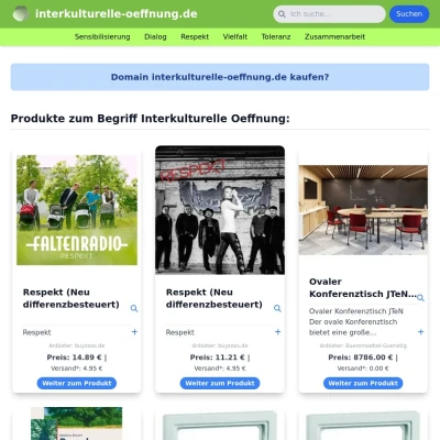 Screenshot interkulturelle-oeffnung.de