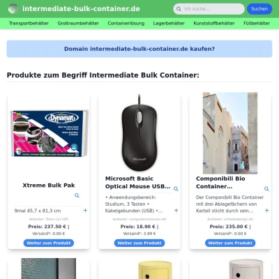 Screenshot intermediate-bulk-container.de