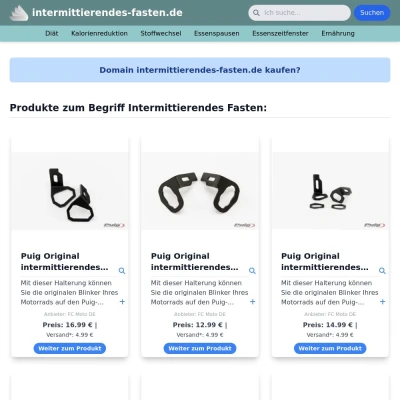 Screenshot intermittierendes-fasten.de