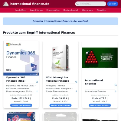 Screenshot international-finance.de