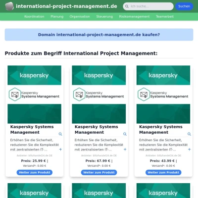 Screenshot international-project-management.de