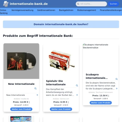 Screenshot internationale-bank.de