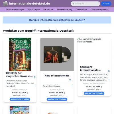 Screenshot internationale-detektei.de