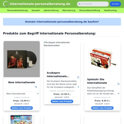 Screenshot internationale-personalberatung.de