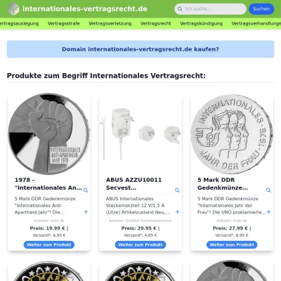 Screenshot internationales-vertragsrecht.de