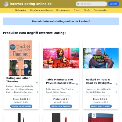 Screenshot internet-dating-online.de