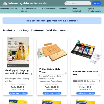 Screenshot internet-geld-verdienen.de