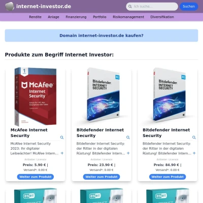 Screenshot internet-investor.de