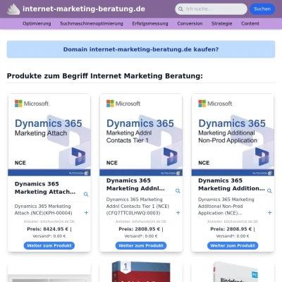 Screenshot internet-marketing-beratung.de