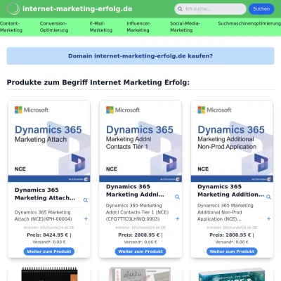 Screenshot internet-marketing-erfolg.de