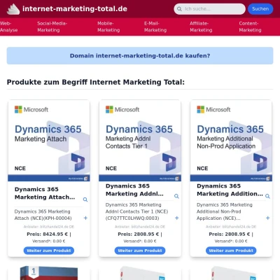 Screenshot internet-marketing-total.de