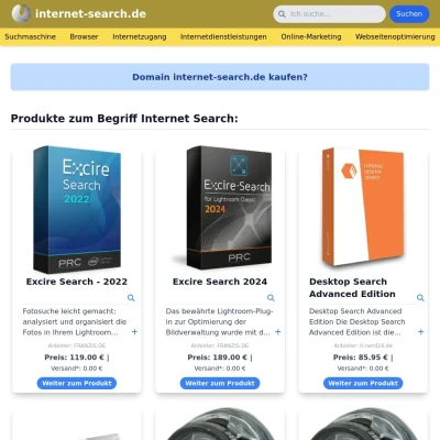 Screenshot internet-search.de