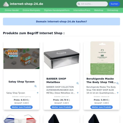 Screenshot internet-shop-24.de