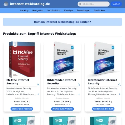 Screenshot internet-webkatalog.de