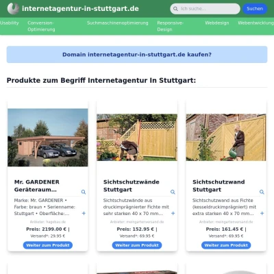 Screenshot internetagentur-in-stuttgart.de