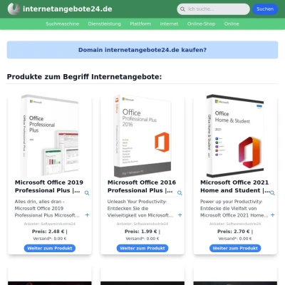 Screenshot internetangebote24.de