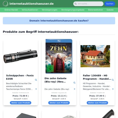 Screenshot internetauktionshaeuser.de