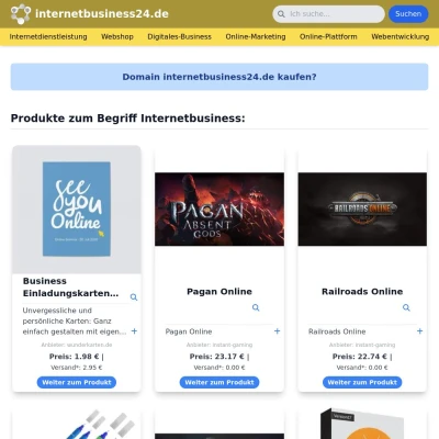 Screenshot internetbusiness24.de