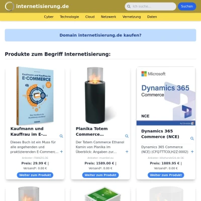 Screenshot internetisierung.de