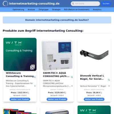 Screenshot internetmarketing-consulting.de