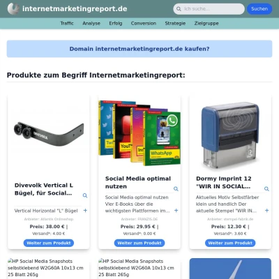 Screenshot internetmarketingreport.de