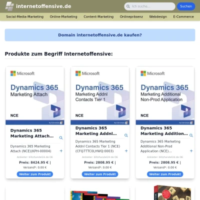Screenshot internetoffensive.de
