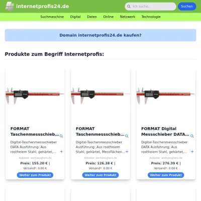 Screenshot internetprofis24.de