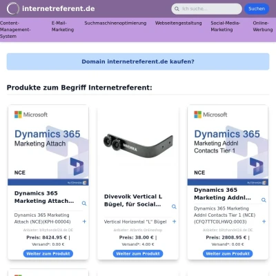 Screenshot internetreferent.de