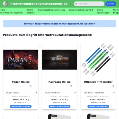 Screenshot internetreputationsmanagement.de