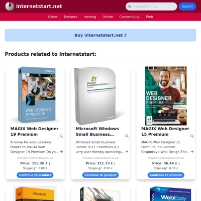 Screenshot internetstart.net