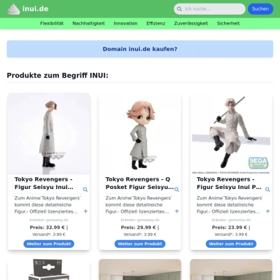 Screenshot inui.de
