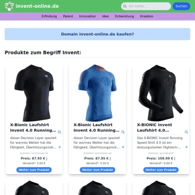 Screenshot invent-online.de