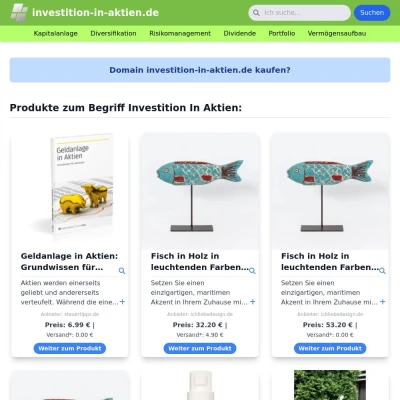 Screenshot investition-in-aktien.de