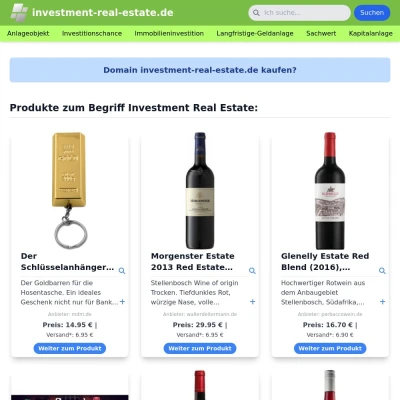 Screenshot investment-real-estate.de