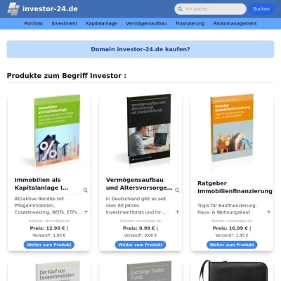 Screenshot investor-24.de