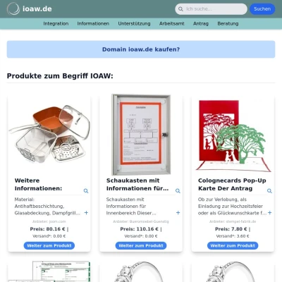 Screenshot ioaw.de