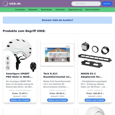 Screenshot iokb.de