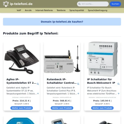 Screenshot ip-telefoni.de
