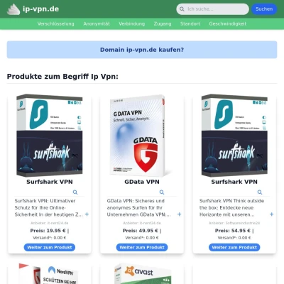 Screenshot ip-vpn.de